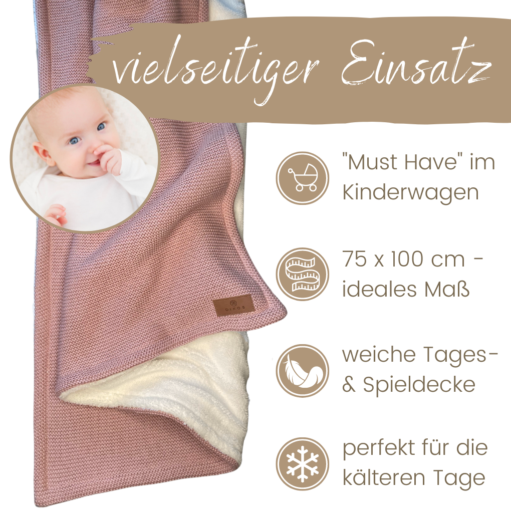 Baby-Decke Winter Fleece