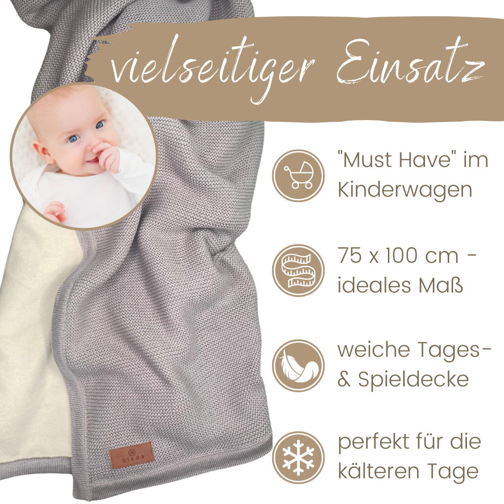 Baby-Decke Winter Baumwolle