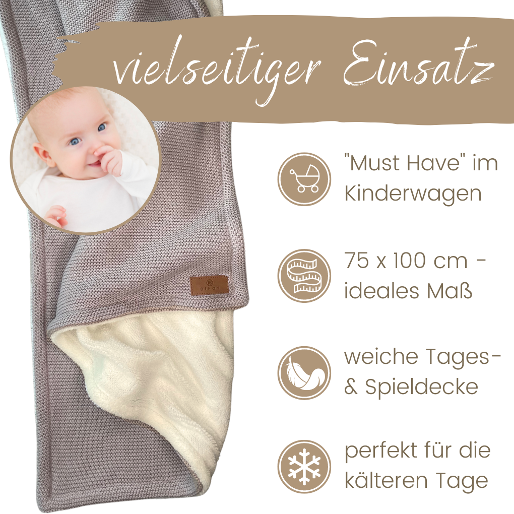 Baby-Decke Winter Fleece