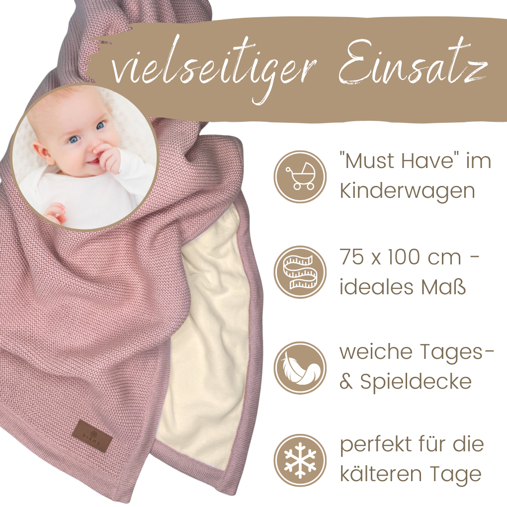 Baby-Decke Winter Baumwolle