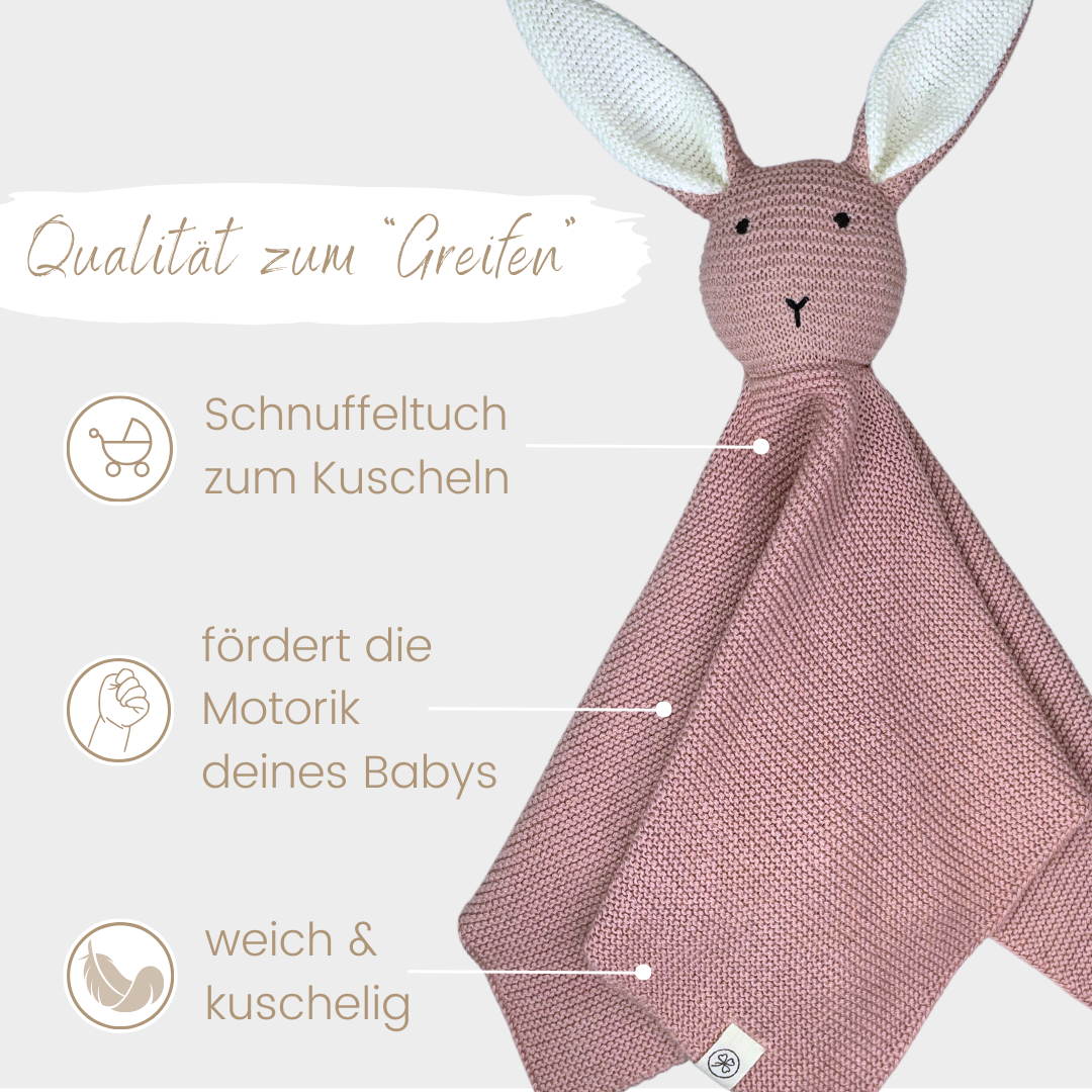 Baby Geschenk-Set Hase